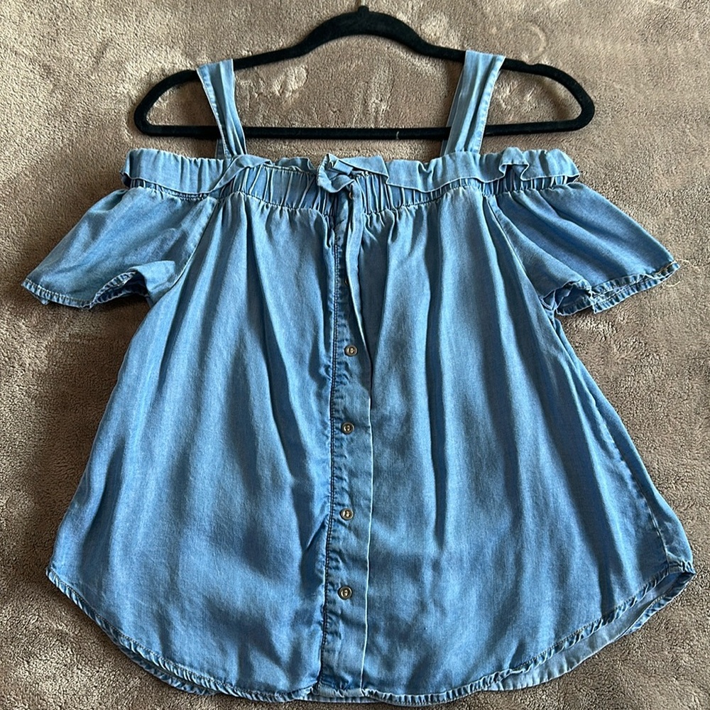 Blue Jean Blouse